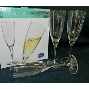 Набор бокалов для шампанского 6 шт. 220 мл Арт.70840 - фото