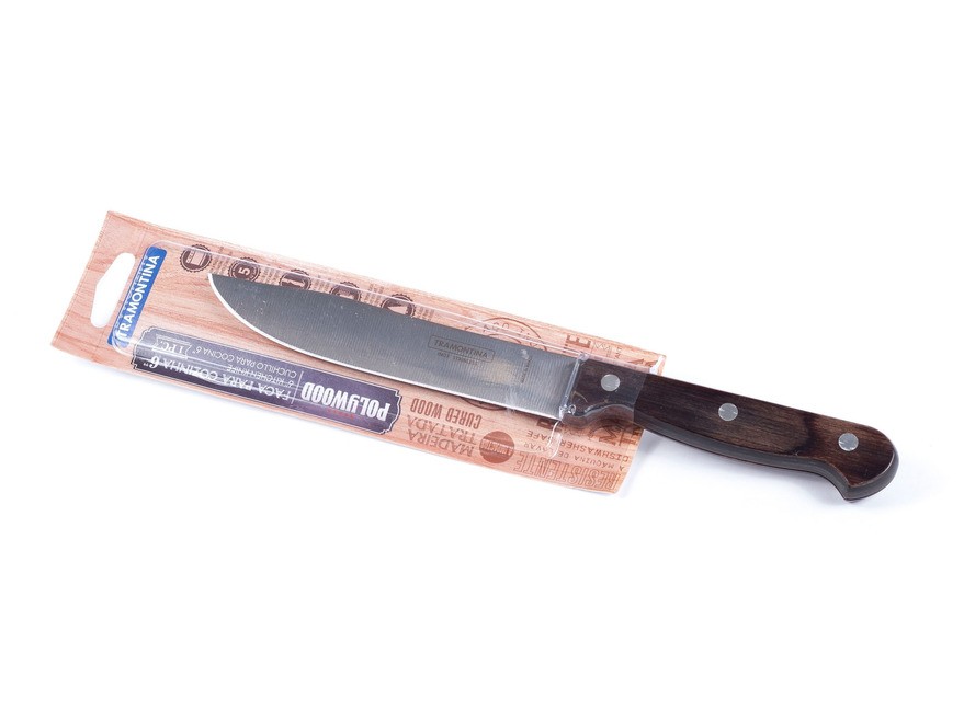 Нож металлический с деревянной ручкой 27,5/15 см  Арт. 46133