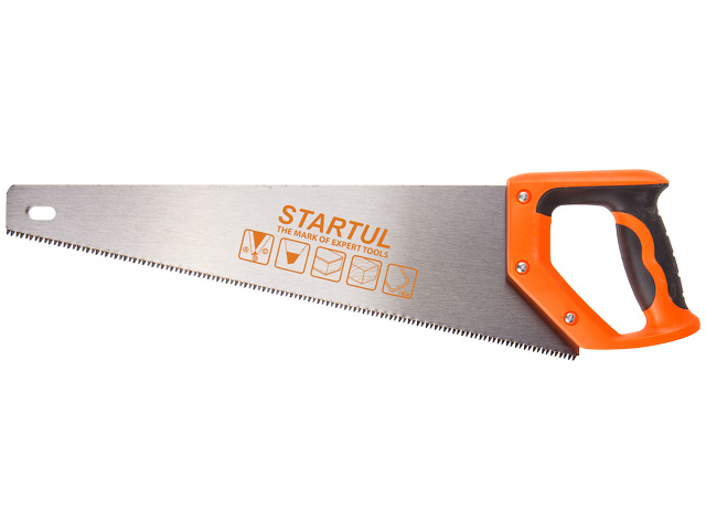 Ножовка по дер. 450мм STARTUL MASTER (ST4026-45) (7 TPI, каленый зуб, 3D заточка) Арт.ST4026-45 - фото