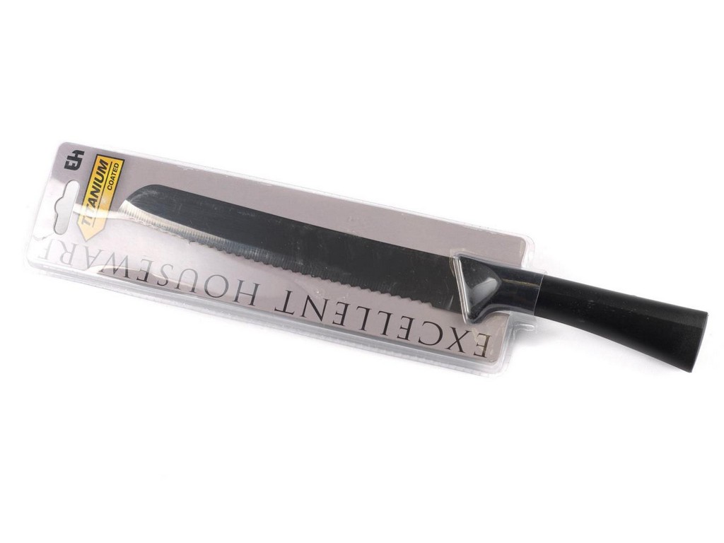 Нож металлический с пластмассовой ручкой 20/32,5 см  Арт. 57959 - фото