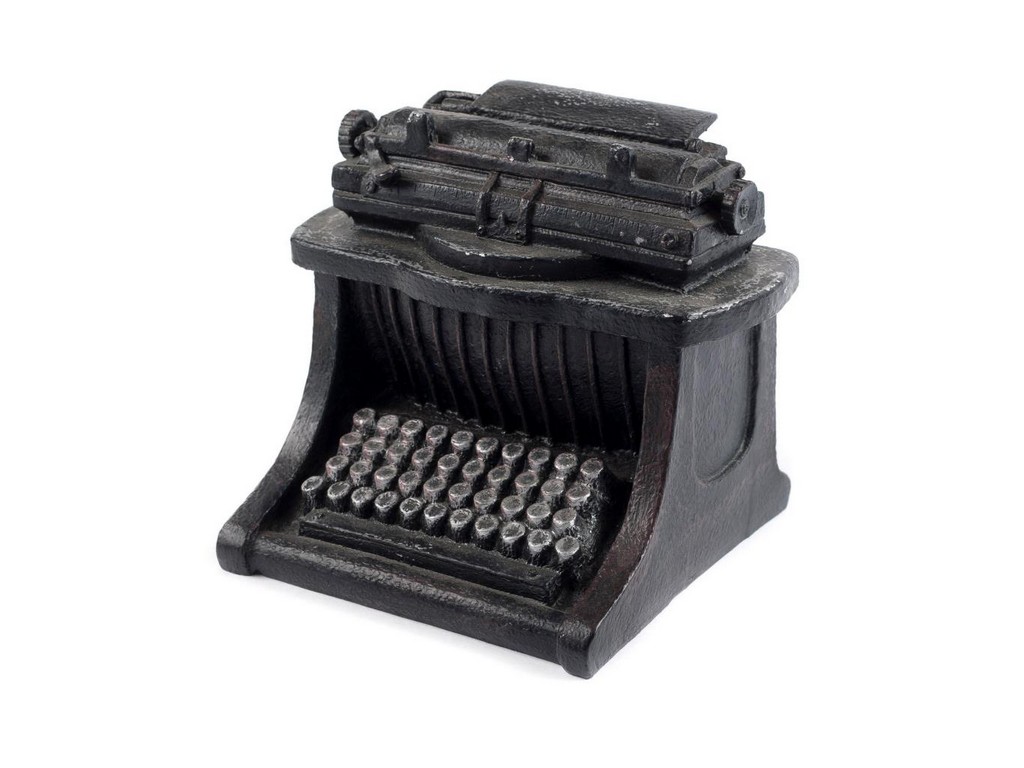Статуэтка пластмассовая ''пишущая машинка'' 18,3*15,8*15,5 см (код 286390) Арт.59011 - фото