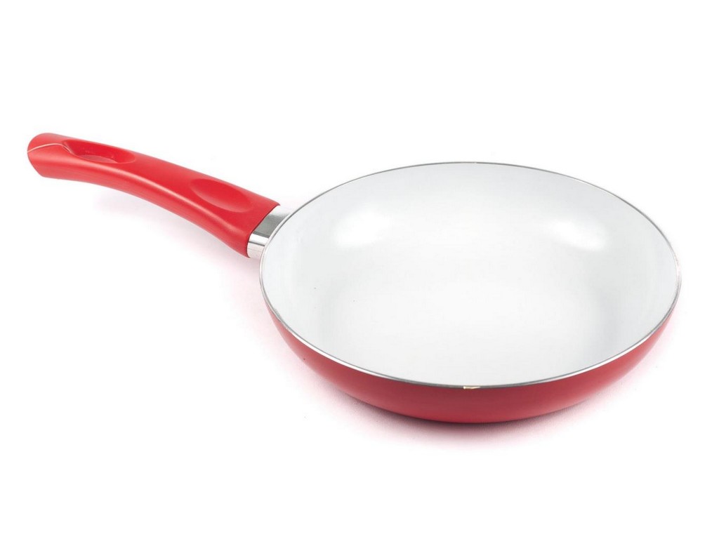 Сковорода алюминиевая с керамическим покрытием ''Red Culinaria'' 20*4 см Арт.60137 - фото