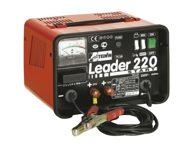 Пуско-зарядное устройство TELWIN LEADER 220 START (12В/24В) (807539) Арт.807539 - фото