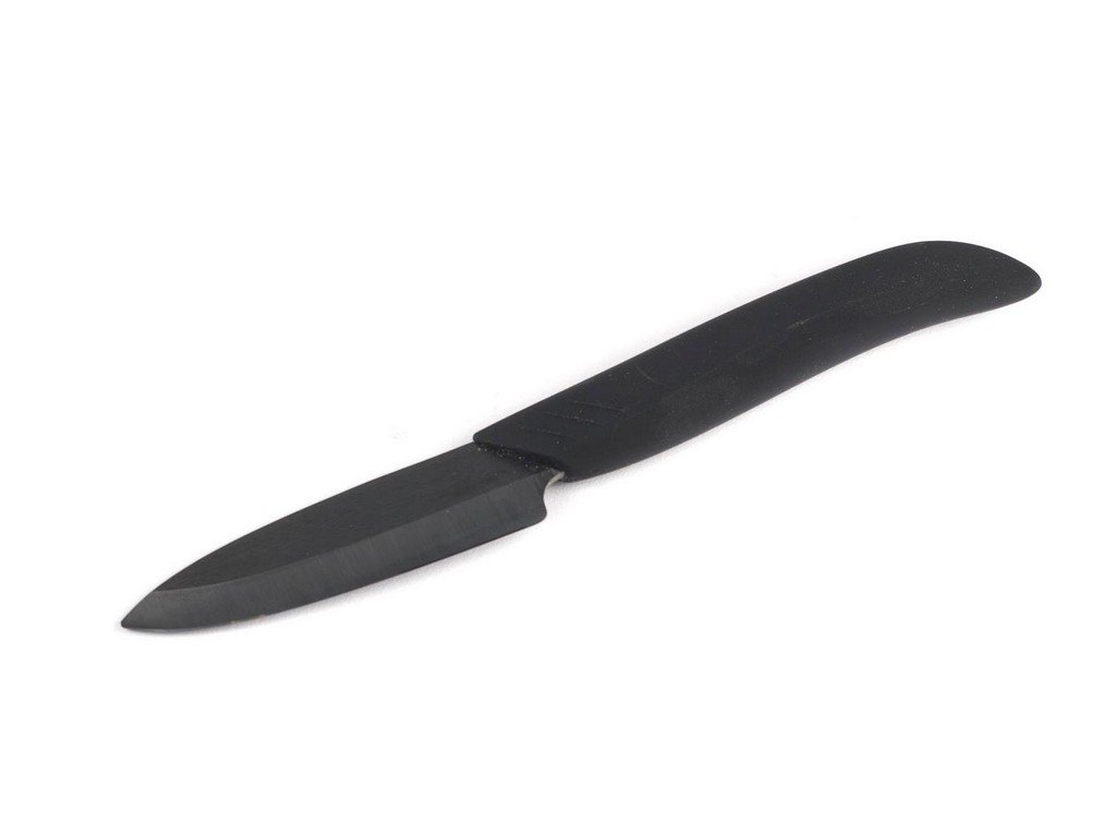 Нож керамический с платмассовой ручкой 7,6 см  Арт. 62692 - фото
