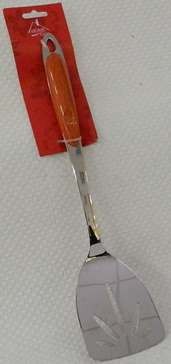 Лопатка кухонная металлическая с пластмассовой ручкой 35 см Арт. 63194 - фото