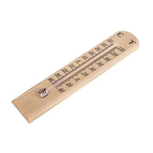 Термометр комнатный в деревянном корпусе от -40°C до +50°C Арт. 69353 - фото