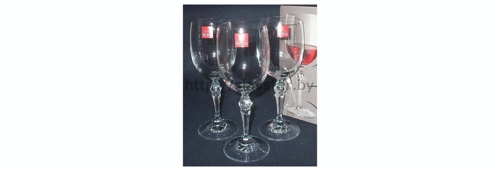 Набор бокалов LARGO для вина стеклянных 6 шт. 250 мл Арт.56786