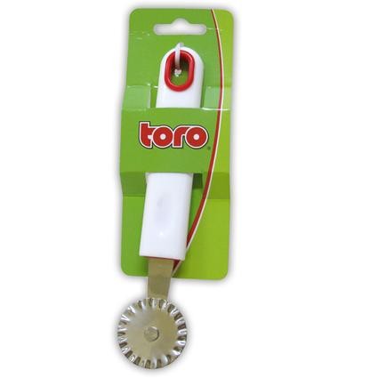Нож для пиццы металлический с пластмассовой ручкой ручкой 18 см ''TORO''  Арт. 71795 - фото