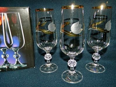 Набор бокалов для шампанского CLAUDIA 6 шт. 180 мл Арт 72434 - фото