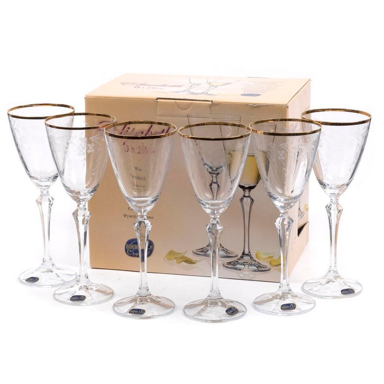 Набор бокалов для вина ELISABETH  6 шт. 250 мл Арт 72471 - фото