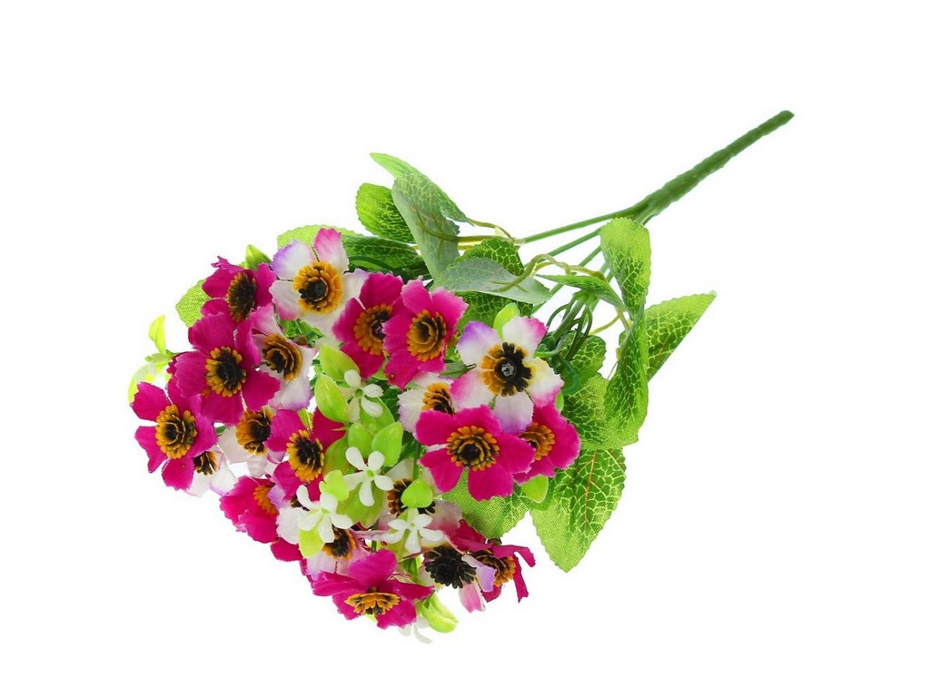 Букет цветов искусственных ''маргаритки'' 30 см (арт. 11044100, код 088482)