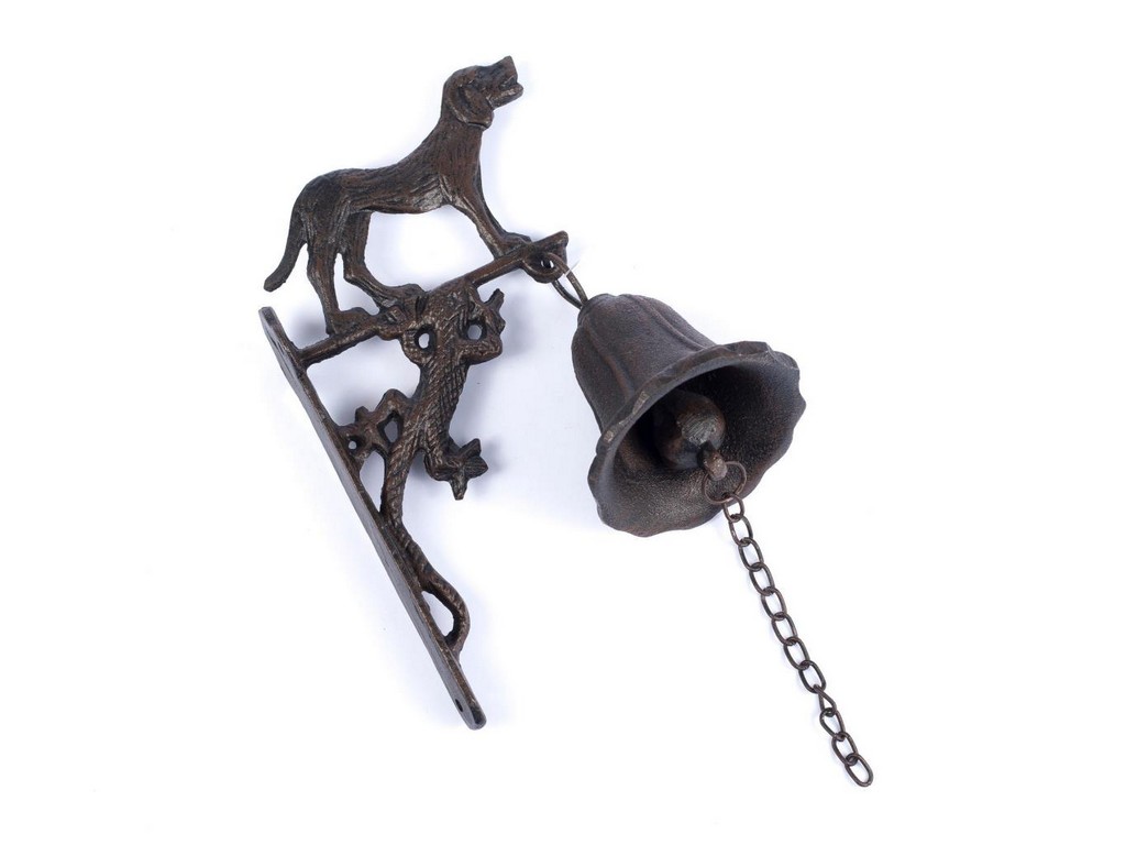 Звонок дверной металлический декоративный ''Колокольчик'' 19*12 см  Арт. 78760 - фото