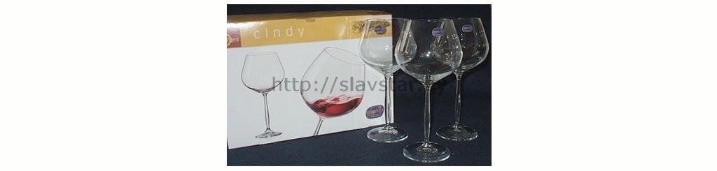Набор бокалов CINDY  для вина 6 шт. 570 мл  Арт.54768