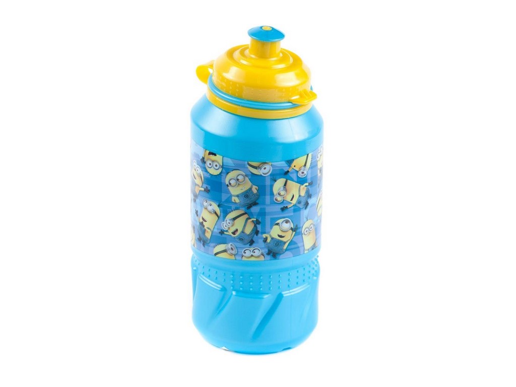 Бутылка пластмассовая для питья детская ''миньоны'' 420 мл  Арт.81228 - фото