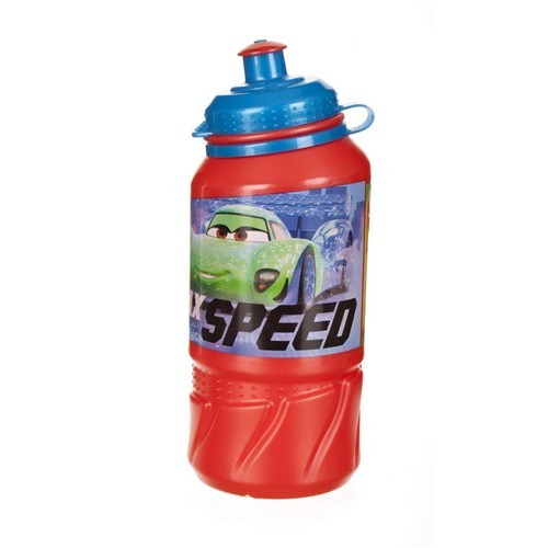 Бутылка пластмассовая для питья детская ''тачки'' 420 мл  Арт.81230 - фото