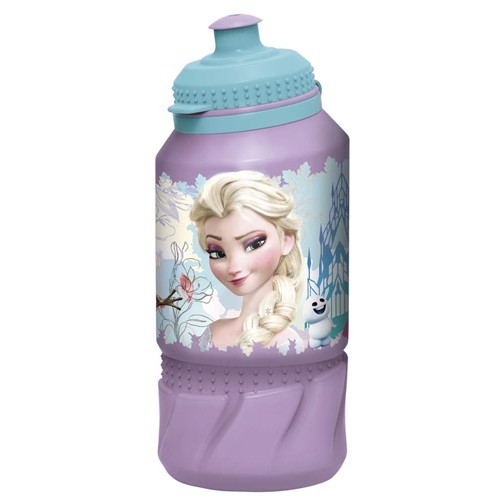 Бутылка пластмассовая для питья детская ''холодное сердце'' 420 мл  Арт.81232 - фото