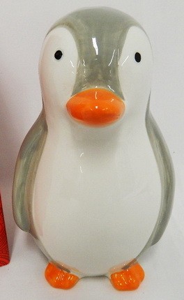 Копилка керамическая ''Пингвин'' 10,5*10,5*16,8 см  Арт. 81321 - фото