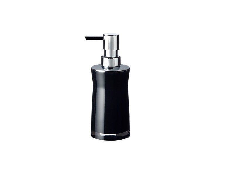 Дозатор для жидкого мыла акриловый ''disco black'' 6,5*6,5*19 см Арт.82063 - фото