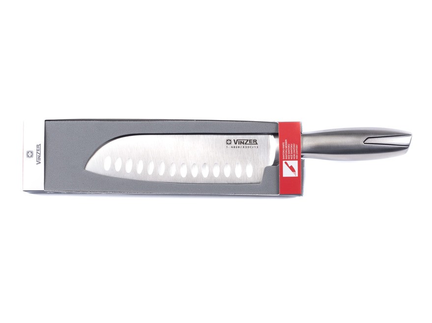Нож металлический сантоку 17,8 см Арт.82227 - фото