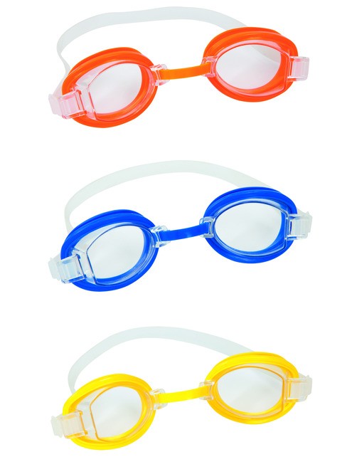 Очки для плавания пластмассовые детские  Арт.83640 - фото