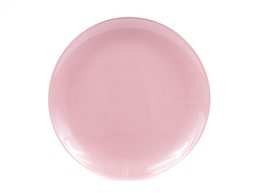 Тарелка мелкая стеклянная ''arty blush'' 26 см  Арт.84117 - фото