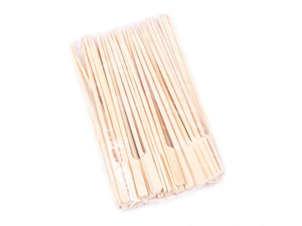 Набор шпажек бамбуковых 100 шт. 20 см  Арт.84591 - фото