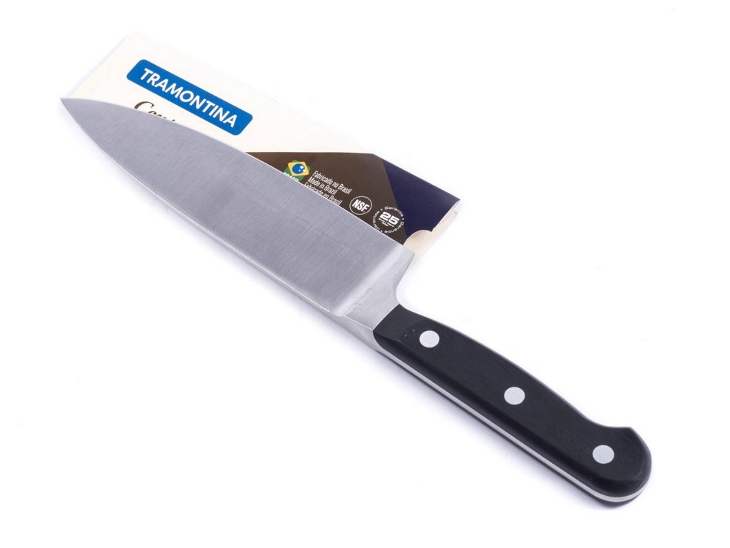 Нож металлический поварской ''century'' с пластмассовой ручкой 15,4/17,4 см Арт.84880