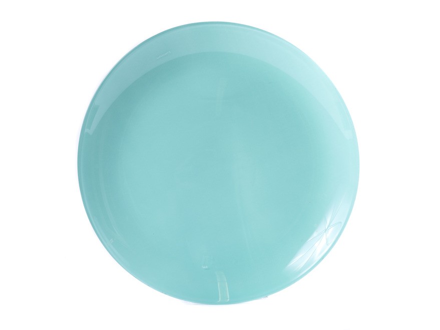 Тарелка десертная стеклянная ''arty soft blue'' 20 см Арт.84887