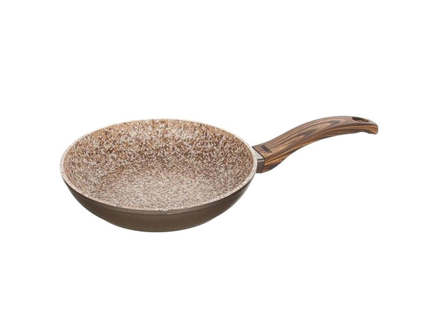 Сковорода металлическая с антипригарным покрытием ''river stone brown'' 24 см Арт.86013 - фото