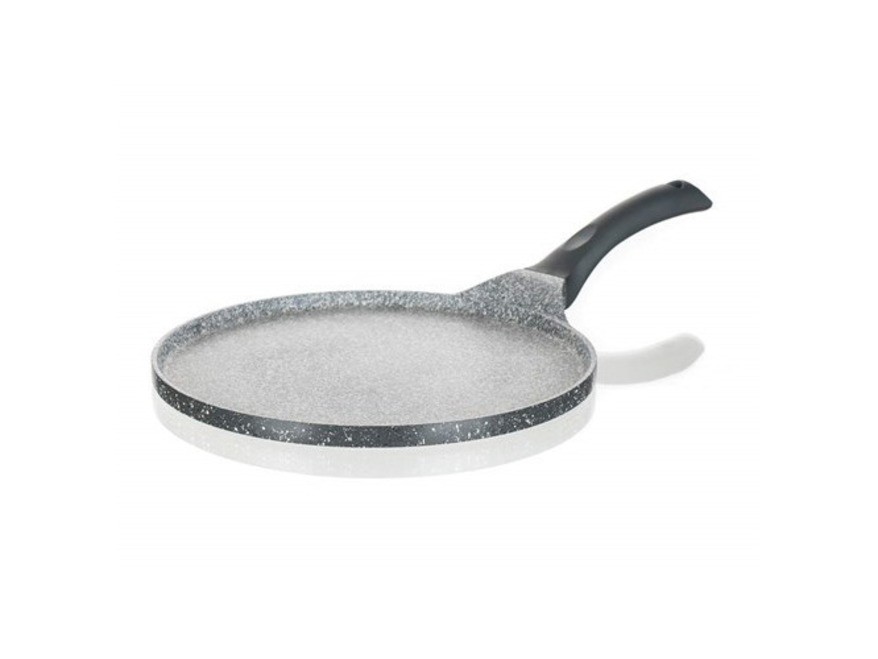 Сковорода-блинница алюминиевая антипригарная с гранитной крошкой ''granite grey'' 26 см  Арт.86017