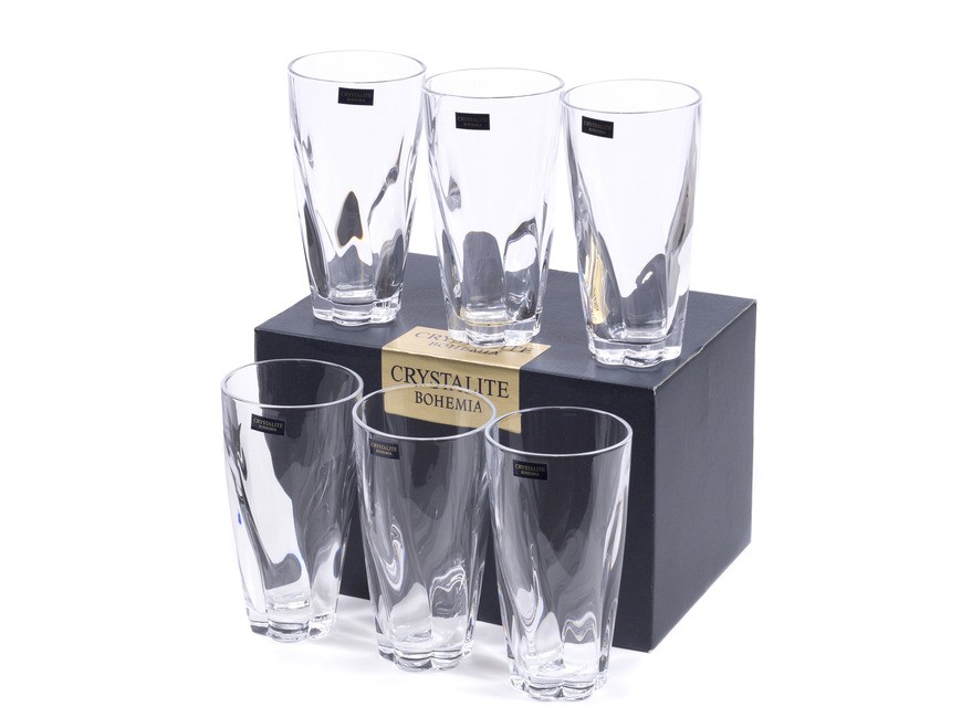 Набор стаканов для виски стеклянных barley 6 шт. 390 мл  Арт.87190