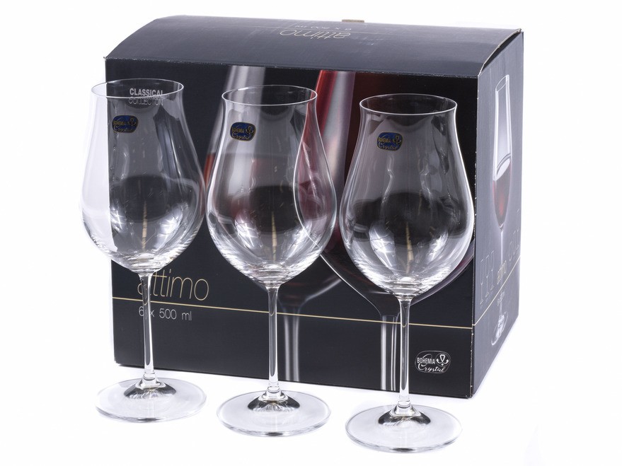 Набор бокалов для вина стеклянных ''attimo'' 6 шт. 500 мл  Арт.87419 - фото