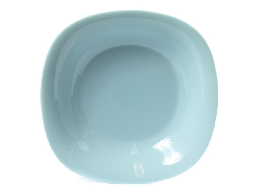 Тарелка глубокая стеклокерамическая ''carine light turquoise'' 21 см (арт. P4251, код 187836) Арт.89522 - фото