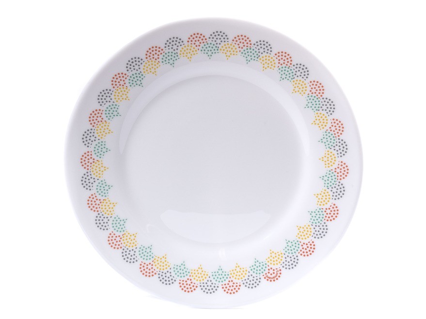Тарелка десертная стеклокерамическая ''artificia'' 19 см (арт. P0556, код 187850) Арт.89524