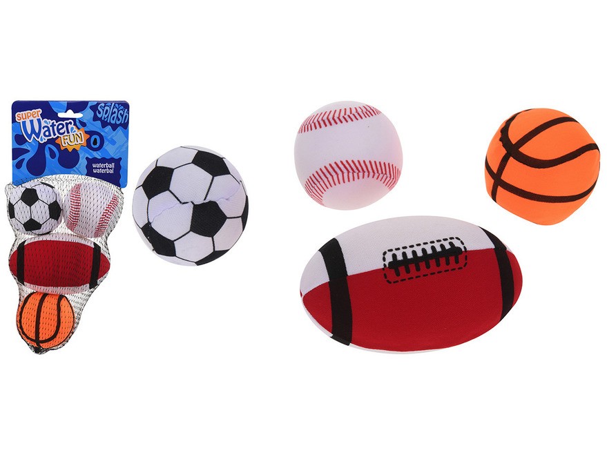 Набор мячей полиэстер в ассортименте (код 541168) Арт.90368 - фото