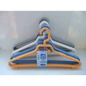 Набор вешалок для одежды пластмассовых ''MAXI'' 3 шт. 42,5 см  Арт. 6211 - фото
