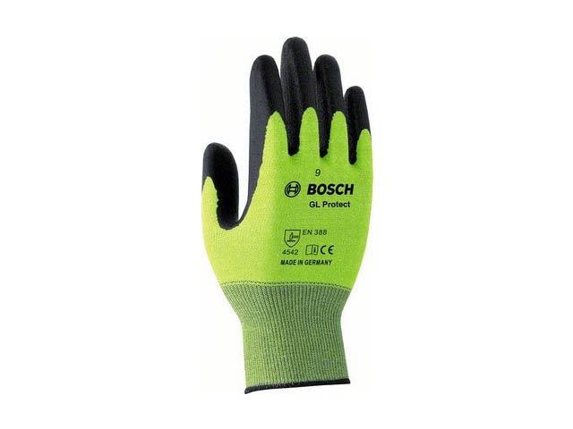 Перчатки защитные Cut Protection GL, Protect 9 BOSCH Арт.2607990120