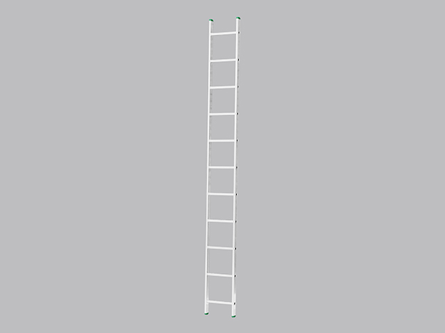 Лестница алюм. односекц. 295 см 11 ступ, 4,3 кг iTOSS Eurostyl Арт. 7111 - фото