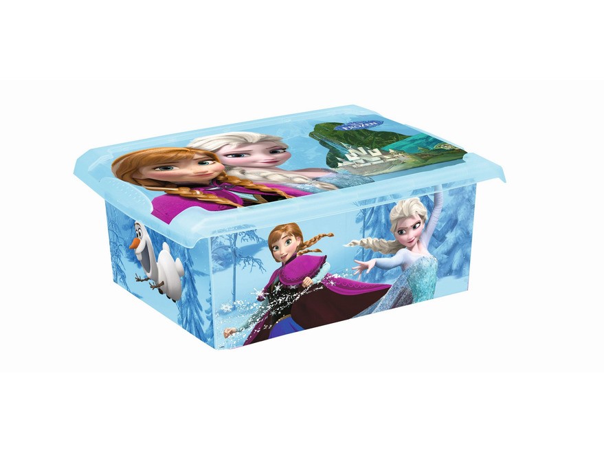 Ящик для игрушек пластмассовый ''filip/frozen'' 39*29*14 см/10 л (арт. 1270164008800, код 018929) Арт.91905