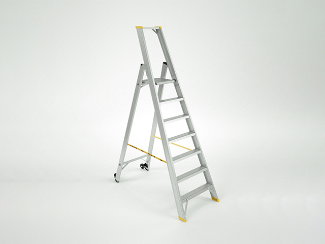 Лестница-стремянка алюм. 190 см 9 ступ., 14,0 кг iTOSS Eurostyl Арт. 9309 - фото
