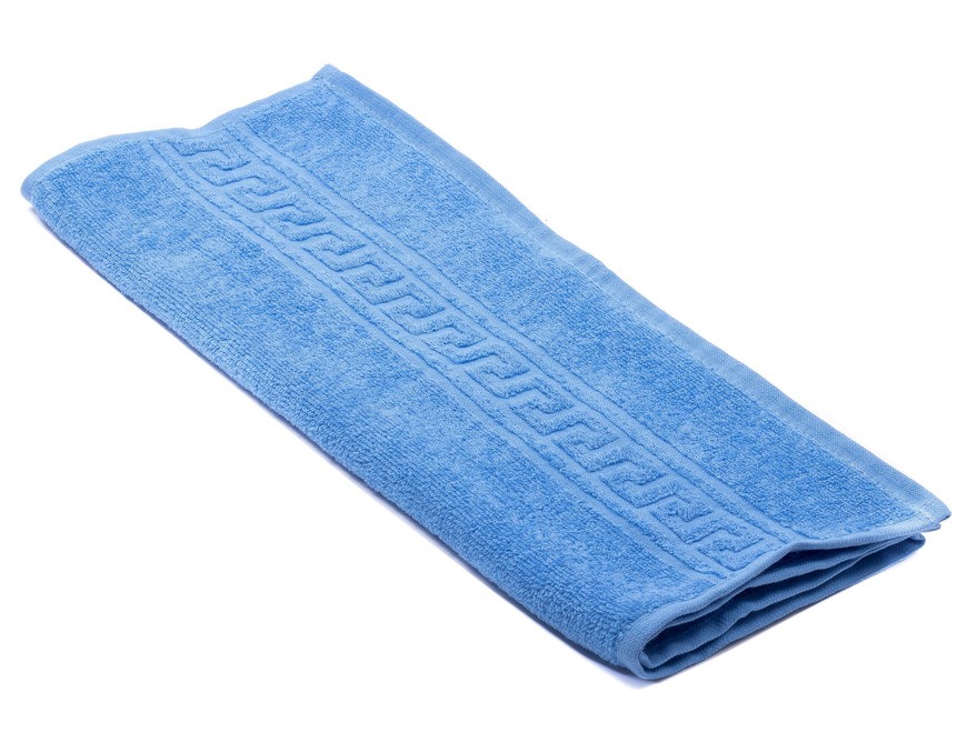 Полотенце текстильное махровое 40*70 см 380 г/м2 (арт. Вт40-70г-012-голубой, код 800344) Арт.92497 - фото