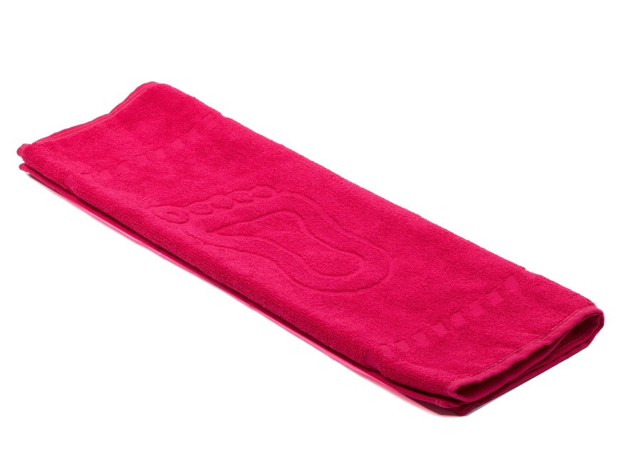 Полотенце текстильное махровое ''ножки'' 50*70 см 450 гр/м2 (арт. S50-70bs-108-брусника, код 951887) Арт.92560