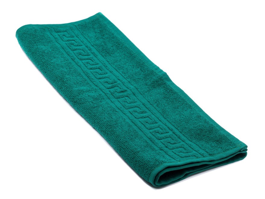 Полотенце текстильное махровое 40*70 см 380 г/м2 (арт. Вт40-70г-507-темно-зеленый, код 800498) Арт.92586