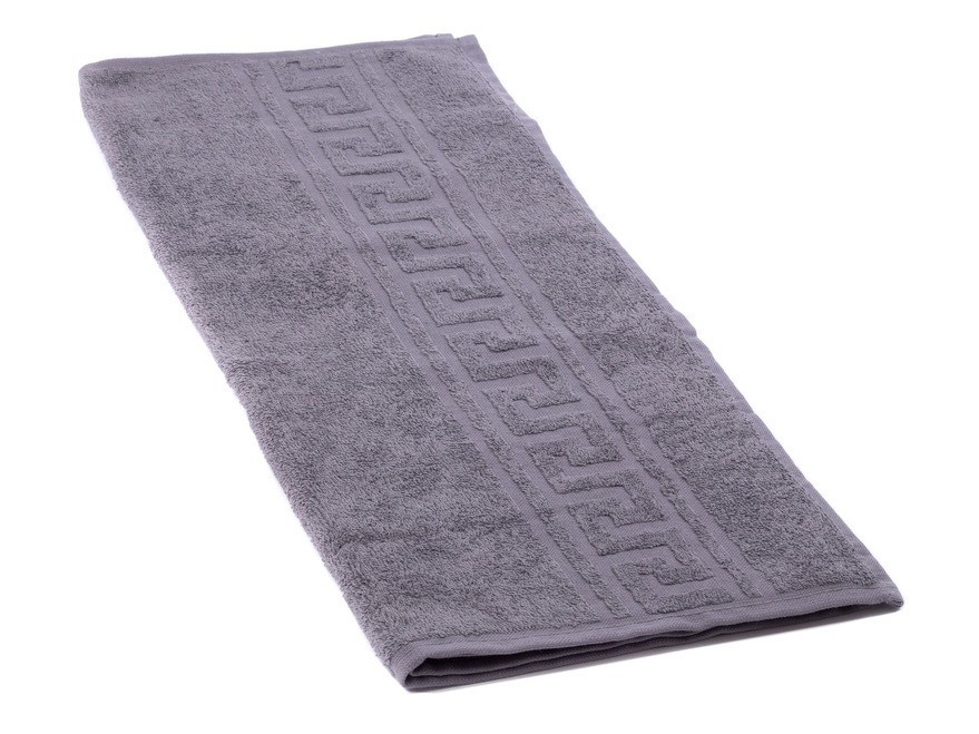 Полотенце текстильное махровое 50*90 см 380 г/м2 (арт. Вт50-90г-910-серый, код 800856) Арт.92601