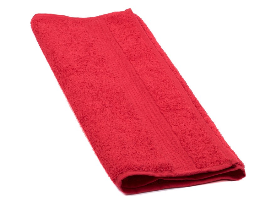 Полотенце текстильное махровое 50*90 см 470 г/м2 (арт. 50-90bs-109-красный, код 953935) Арт.92603