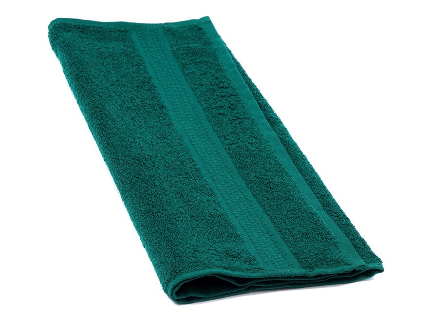 Полотенце текстильное махровое 50*90 см 470 г/м2 (арт. 50-90bs-507-темно-зеленый, код 801945) Арт.92605