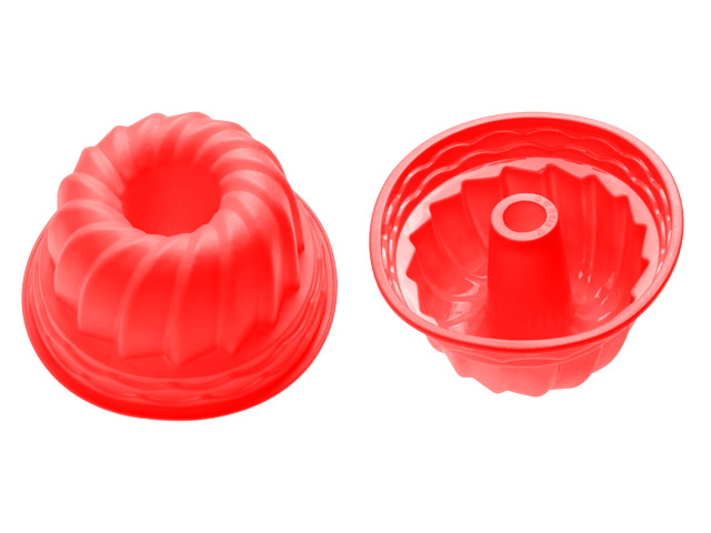Форма для выпечки, силиконовая, кекс, 24 х 10.5 см, красная, PERFECTO LINEA Арт. 20-002815