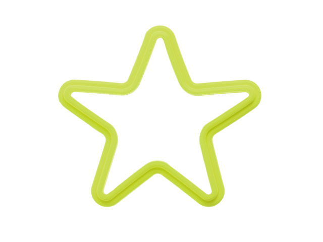 Форма, силиконовая, звезда, 13.5 х 13.5 см, зеленая, PERFECTO LINEA Арт. 22-009713