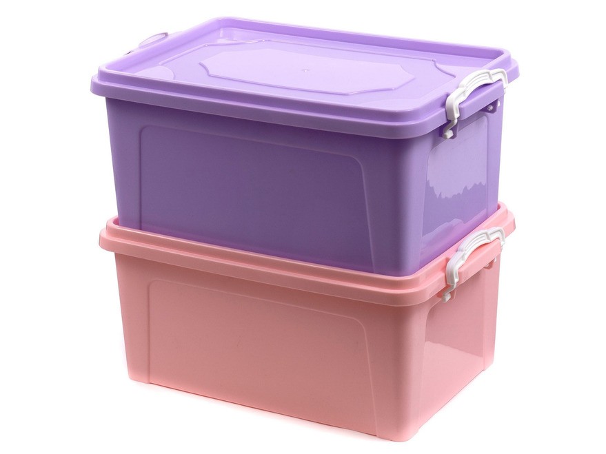 Ящик для хранения пластмассовый с крышкой 5,5 л (арт. 94181, код 941813) Арт.92955