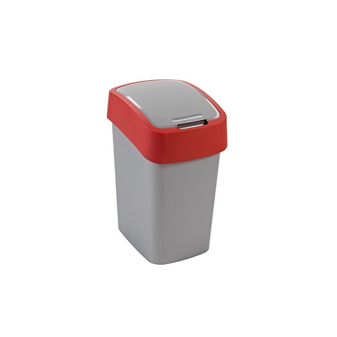 Ведро для мусора пластмассовое с откидной крышкой ''flip bin'' 10 л (арт. 190170, код 138768) Арт.93199 - фото